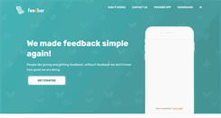 Desktop Screenshot of feedber.com